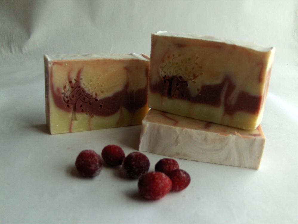 Made In Vermont Cranberry Pomegranate Cold Process Soap